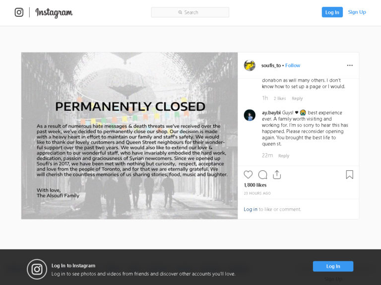 Foto: Reprodução Instagram Soufis_to