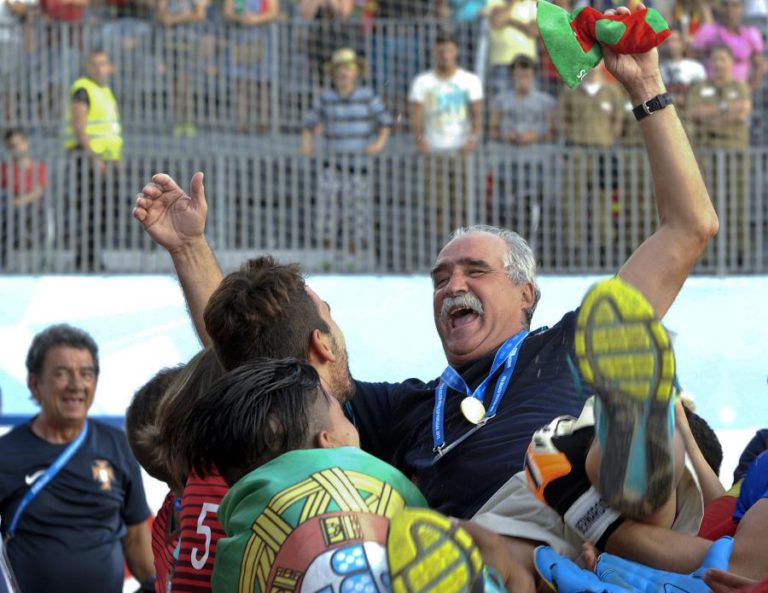 MÁRIO NARCISO DIVULGA OS 12 ELEITOS DE PORTUGAL PARA O MUNDIAL DE FUTEBOL DE PRAIA