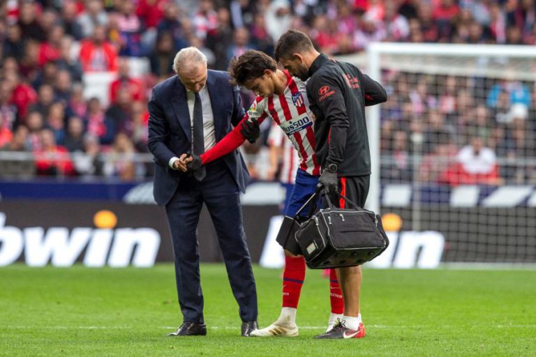 JOÃO FÉLIX JÁ TREINA COM BOLA, MAS AINDA À MARGEM DO PLANTEL DO ATLÉTICO