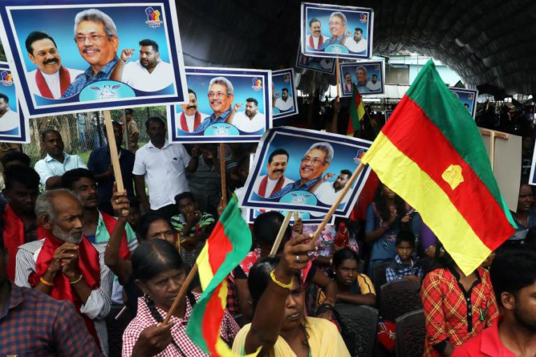 GOTABAYA RAJAPAKSA REINVINDICA VITÓRIA NAS PRESIDENCIAIS DO SRI LANKA