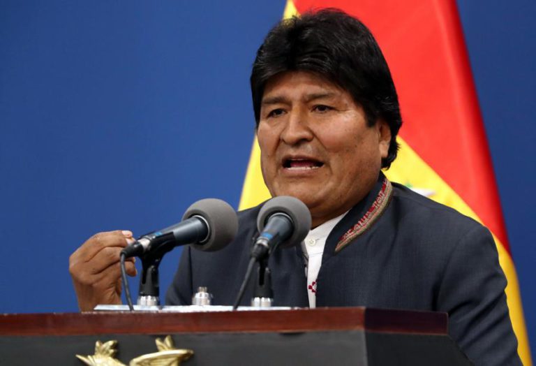 EVO MORALES PARTE PARA O MÉXICO MAS PROMETE REGRESSAR EM BREVE E “COM MAIS FORÇA”