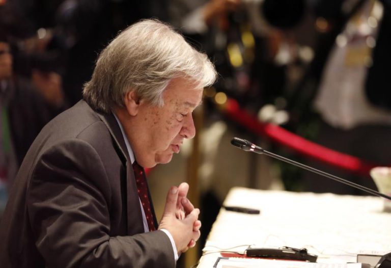 ANTÓNIO GUTERRES PEDE MAIS COOPERAÇÃO INTERNACIONAL CONTRA O TRÁFICO HUMANO