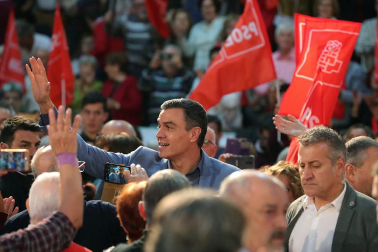 PSOE TEM 124 DEPUTADOS ELEITOS COM 59,81% DOS VOTOS ESCRUTINADOS NAS LEGISLATIVAS ESPANHOLAS