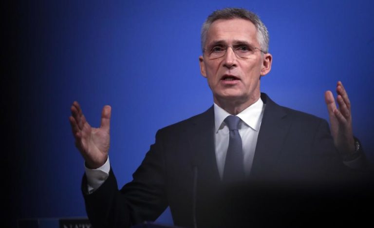 SECRETÁRIO-GERAL DA NATO VAI DEBATER CRÍTICAS À ALIANÇA COM PRESIDENTE FRANCÊS