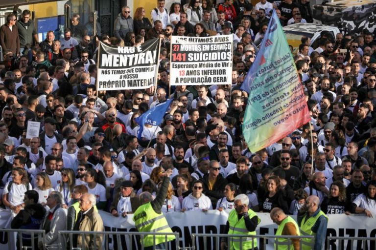 MANIFESTAÇÃO REUNIU CERCA DE 13 MIL PROFISSIONAIS DA PSP E GNR – ORGANIZAÇÃO