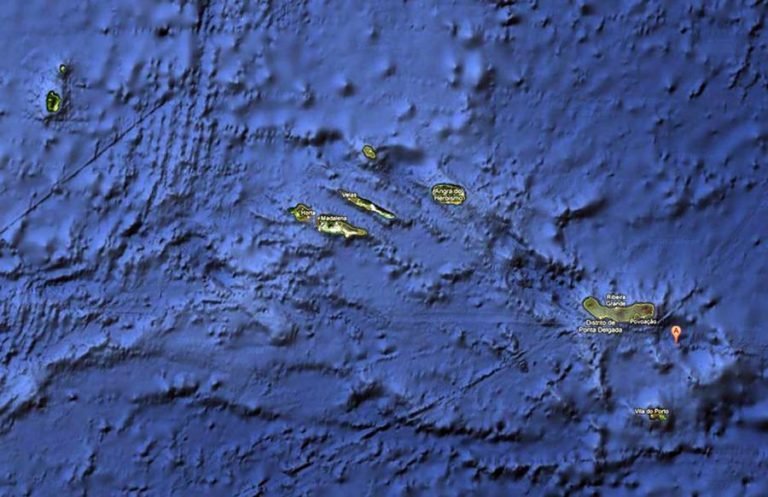 SEGUNDO SISMO ACIMA DE MAGNITUDE 4 NA ESCALA DE RICHTER SENTIDO HOJE NOS AÇORES