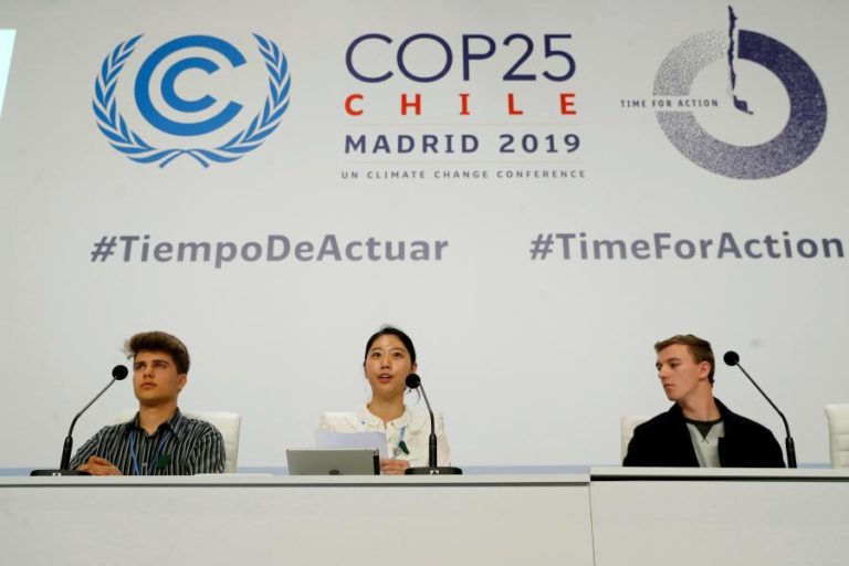 COP25: PAIS E MÃES DE TODO O MUNDO APELAM A AÇÃO CLIMÁTICA URGENTE