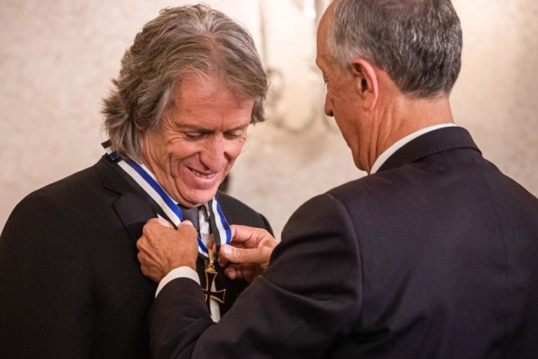 JORGE JESUS “ORGULHOSO” PELA CONDECORAÇÃO COM A ORDEM DO INFANTE D. HENRIQUE