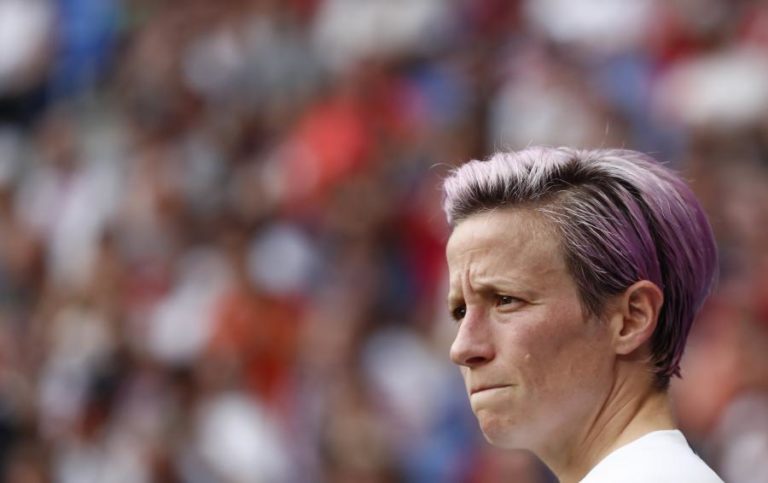 TÓQUIO2020: RAPINOE GARANTE QUE OS ATLETAS NÃO VÃO SER SILENCIADOS COM REGRAS DO COI