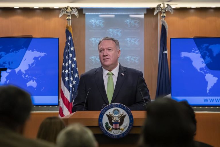 POMPEO DIZ QUE ATAQUE A EMBAIXADA DOS EUA EM BAGDAD FOI “OBRA DE TERRORISTAS”
