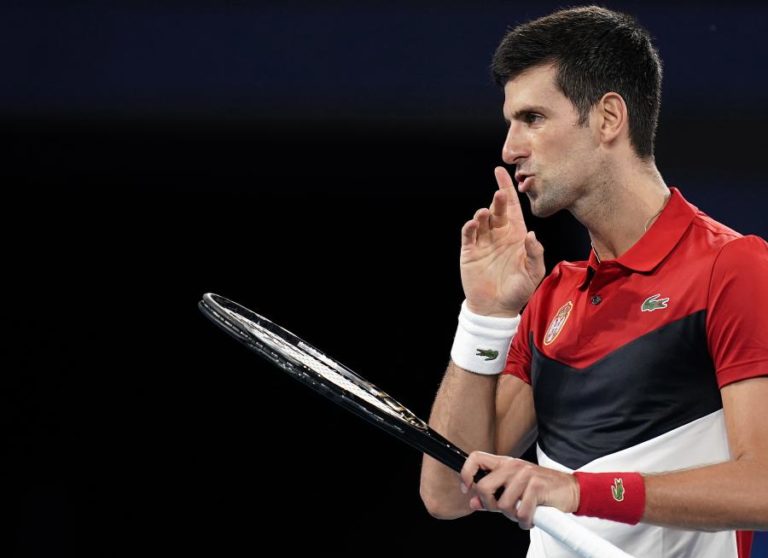 DJOKOVIC ADMITE ADIAMENTO DO OPEN DA AUSTRÁLIA SE INCÊNDIOS COLOCAREM EM CAUSA A SAÚDE