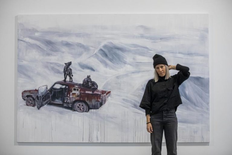 TAMARA ALVES LEVOU A CALMA DA ESCURIDÃO PARA DENTRO DA GALERIA UNDERDOGS EM LISBOA