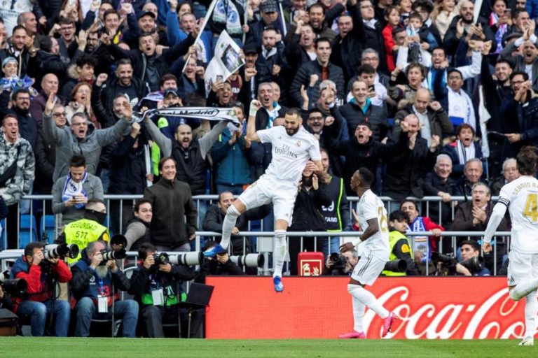 REAL VENCE DÉRBI DE MADRID FRENTE AO ATLÉTICO E MANTÉM LIDERANÇA ISOLADA