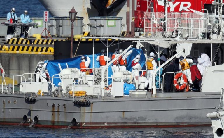 DOIS RESIDENTES DE MACAU A BORDO DO NAVIO COM DEZ PESSOAS INFETADAS COM CORONAVÍRUS