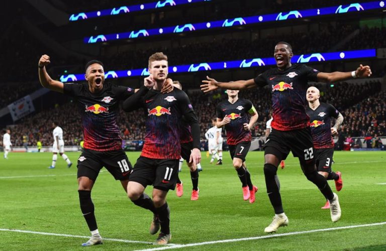 ATALANTA COM ‘PÉ E MEIO’ NOS ‘QUARTOS’, LEIPZIG VENCE TOTTENHAM