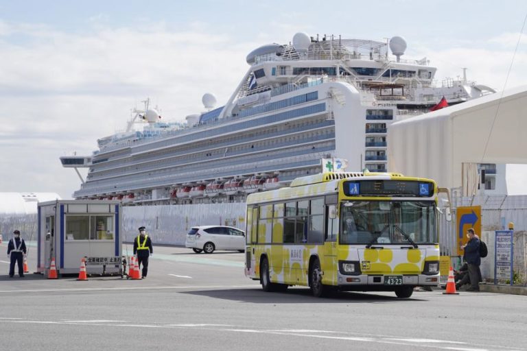 COVID-19: MORRERAM DOIS PASSAGEIROS DO CRUZEIRO EM QUARENTENA NO JAPÃO