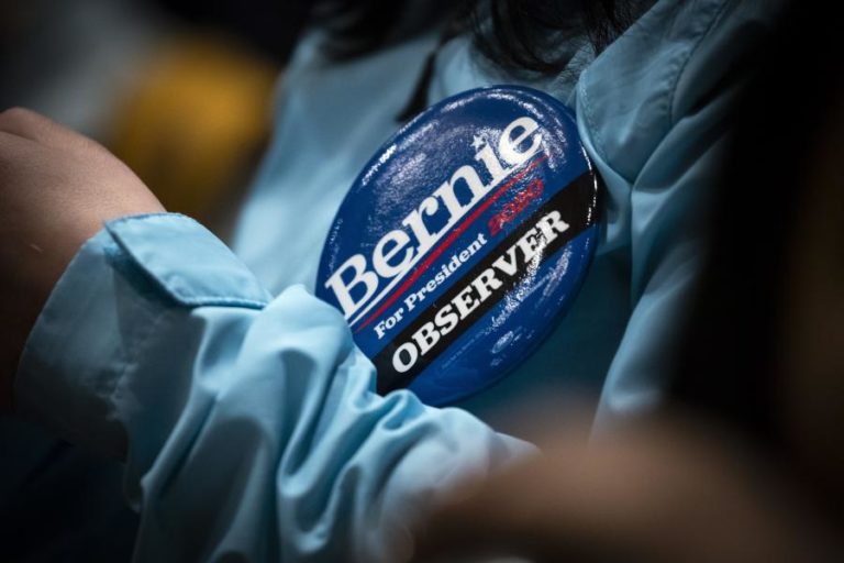 EUA/ELEIÇÕES: SENADOR BERNIE SANDERS AGRADECE VITÓRIA NO ESTADO DO NEVADA