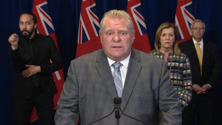 Foto jornal: Government of Ontario