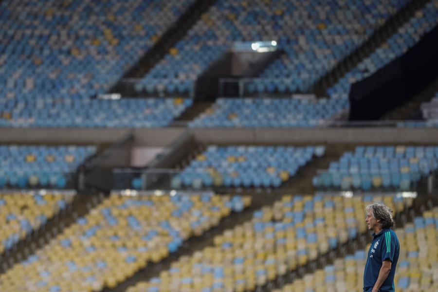 COVID-19: FLAMENGO DE JORGE JESUS VOLTA AO TRABALHO COM EXAMES E TESTES FÍSICOS