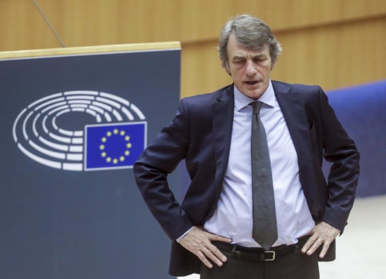 PE AGUARDA “PROPOSTA AMBICIOSA” DE ORÇAMENTO PLURIANUAL DA UE – SASSOLI