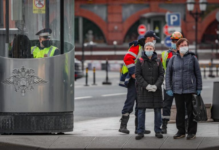 COVID-19: RÚSSIA REGISTOU MENOS DE 9.000 CONTÁGIOS NAS ÚLTIMAS 24 HORAS