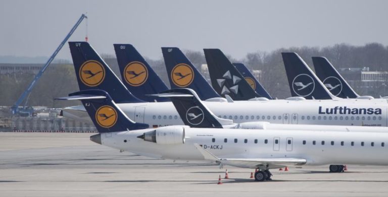 LUFTHANSA CHEGOU A ACORDO PARA RECEBER AJUDAS ESTATAIS DE 9.000 ME