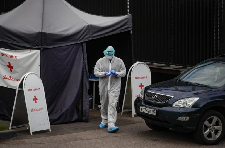 COVID-19: RÚSSIA PERTO DOS 400 MIL INFETADOS EM DIA EM QUE REGISTA 181 MORTES