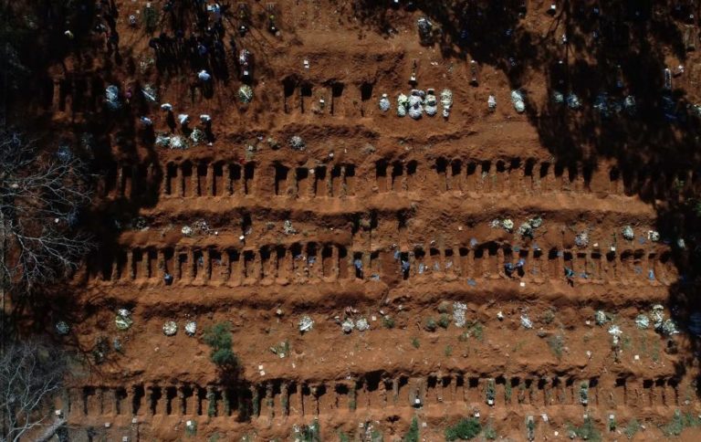 COVID-19: OPAS PREVÊ MAIS DE 88 MIL MORTES NO BRASIL ATÉ AGOSTO