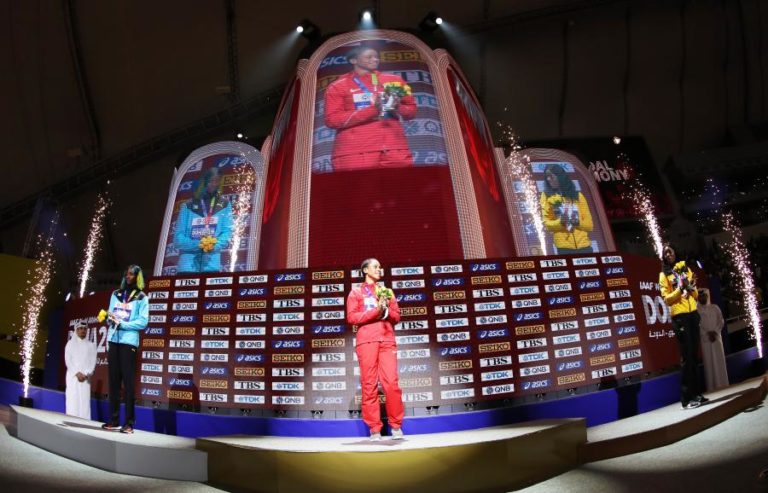 CAMPEÃ MUNDIAL SALWA EID NASER SUSPENSA POR VIOLAÇÃO DAS REGRAS DE DOPING