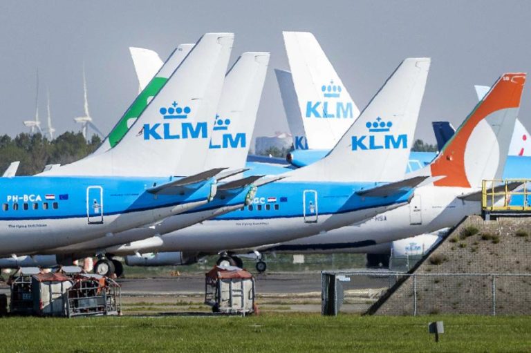 COVID-19: GOVERNO HOLANDÊS ENTREGA PACOTE DE 3,4 MILHÕES DE EUROS À KLM