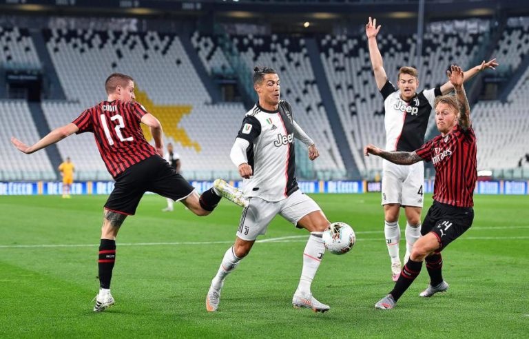 JUVENTUS NA FINAL DA TAÇA ITALIANA APÓS EMPATE A ‘ZERO’ COM AC MILAN