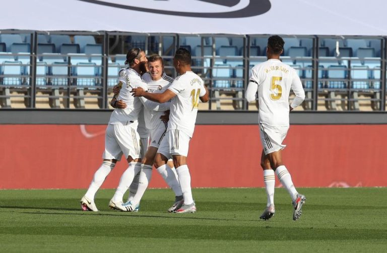 REAL MADRID DERROTA O EIBAR E MANTÉM-SE A DOIS PONTOS DO LÍDER FC BARCELONA