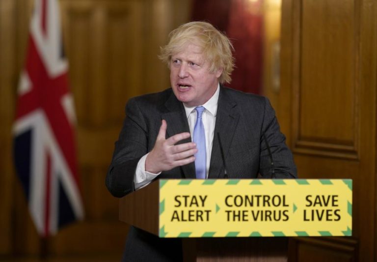 COVID-19: BORIS JOHNSON VAI ANUNCIAR GRANDE PLANO DE RELANÇAMENTO ECONÓMICO – IMPRENSA
