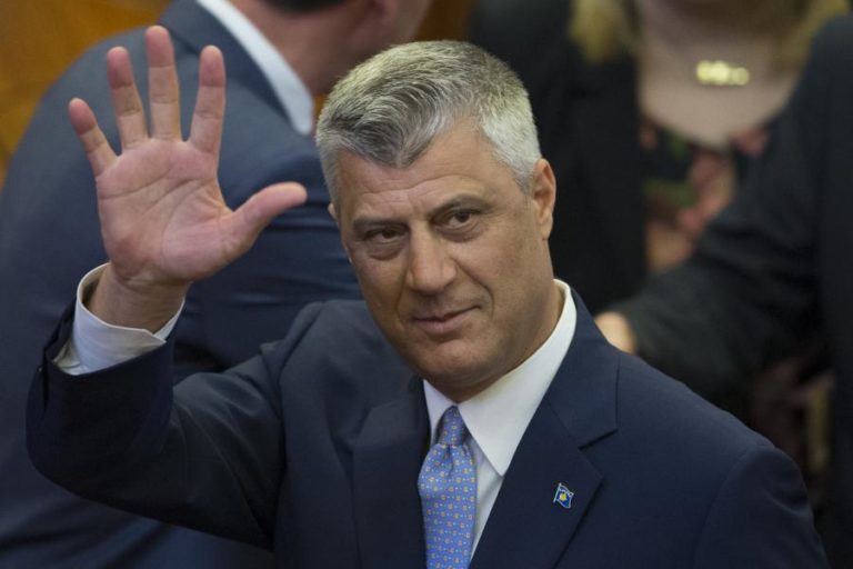PR DO KOSOVO ACUSADO DE CRIMES DE GUERRA PELO TRIBUNAL ESPECIAL DE HAIA