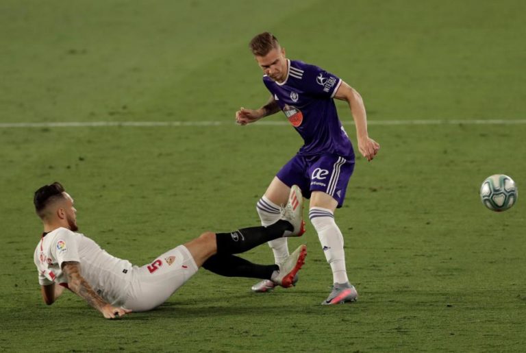 SEVILHA EMPATA COM VALLADOLID E SOMA QUARTA IGUALDADE CONSECUTIVA NO CAMPEONATO