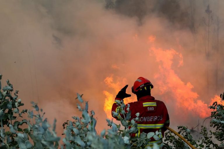 INCÊNDIOS: QUASE 400 BOMBEIROS COMBATEM FOGO COM TRÊS FRENTES EM ABRANTES