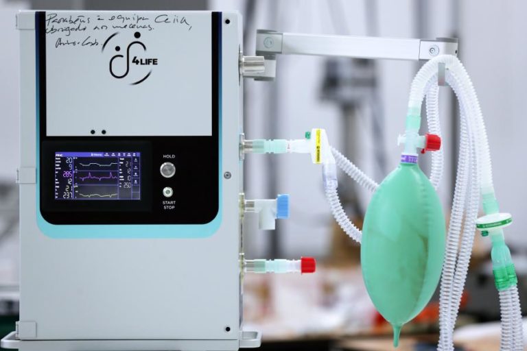 COVID-19: VENTILADOR PRODUZIDO EM PORTUGAL RECEBE AUTORIZAÇÃO DE UTILIZAÇÃO DO INFARMED
