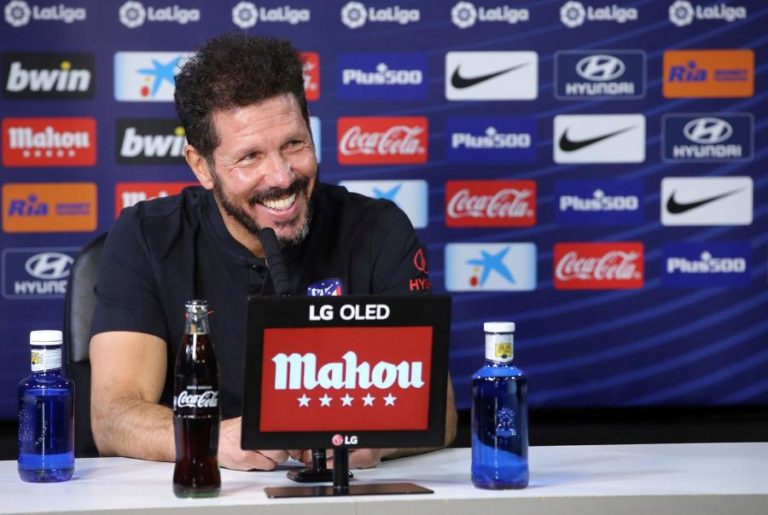 DIEGO SIMEONE CONSIDERA QUE JOÃO FÉLIX PRECISA DE “TEMPO E TRANQUILIDADE”