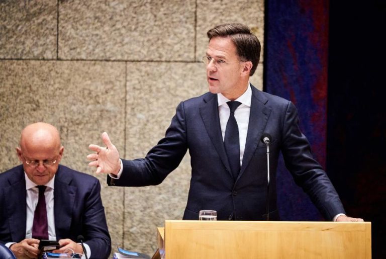 COVID-19: PM HOLANDÊS SEM PRESSA PARA FECHAR FUNDO DE RECUPERAÇÃO NO PRÓXIMO CONSELHO EUROPEU