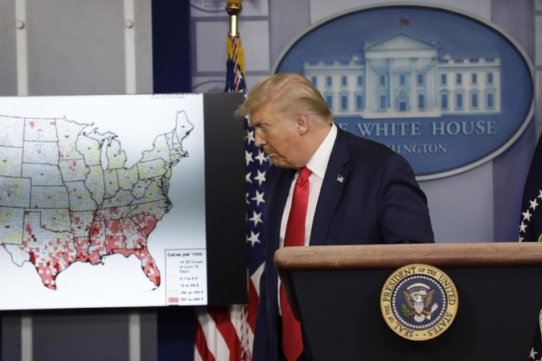 COVID-19: EUA REGISTAM 518 MORTOS E MAIS DE 55 MIL INFETADOS NAS ÚLTIMAS 24 HORAS