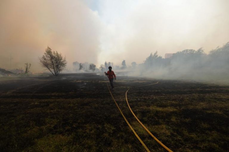 A2 REABERTA NOS DOIS SENTIDOS E FOGO EM OURIQUE EM RESCALDO