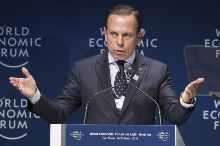 COVID-19: GOVERNADOR DE SÃO PAULO ESTÁ INFETADO PELO NOVO CORONAVÍRUS