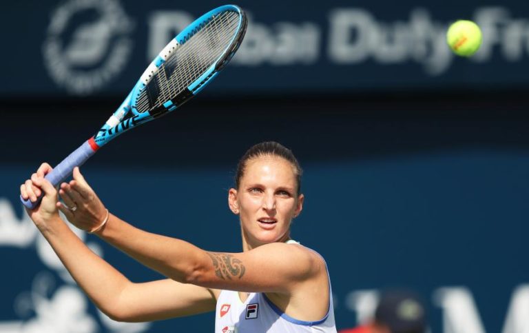 US OPEN: KAROLINA PLISKOVA ELIMINA ANHELINA KALININA E AVANÇA PARA SEGUNDA RONDA
