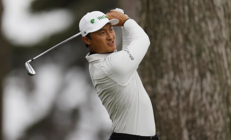 GOLFISTA CHINÊS HAOTONG LI É O SURPREEENDENTE LIDER DO PGA CHAMPIONSHIP