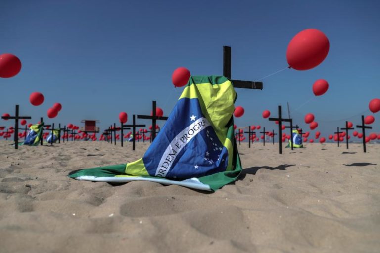 COVID-19: BRASIL REGISTA 620 MORTOS E 23.101 INFETADOS NAS ÚLTIMAS 24 HORAS