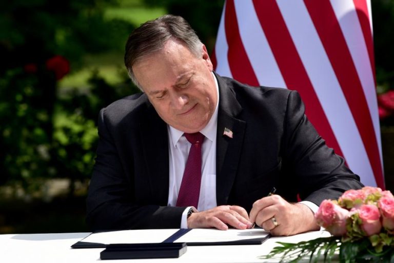 BIELORRÚSSIA/ELEIÇÕES: POMPEO DEFENDE QUE UE E EUA DEVEM “TRABALHAR JUNTOS”