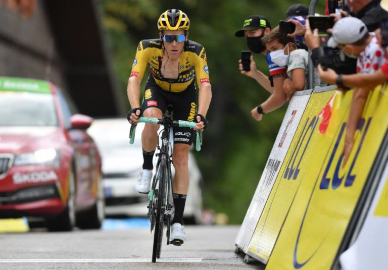 CICLISTA HOLANDÊS STEVEN KRUIJSWIJK FALHA TOUR DEVIDO A FRATURA NO OMBRO