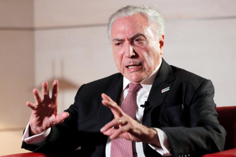 EX-PR DO BRASIL MICHEL TEMER NÃO VÊ DISPOSIÇÃO DO CONGRESSO PARA DESTITUIR BOLSONARO