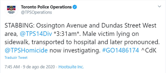 Foto: Toronto Police Twitter