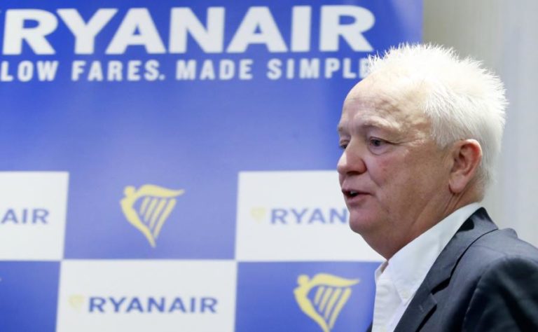 COVID-19: PRESIDENTE DA RYANAIR DIZ QUE APOIO À TAP É “ESCANDALOSO”
